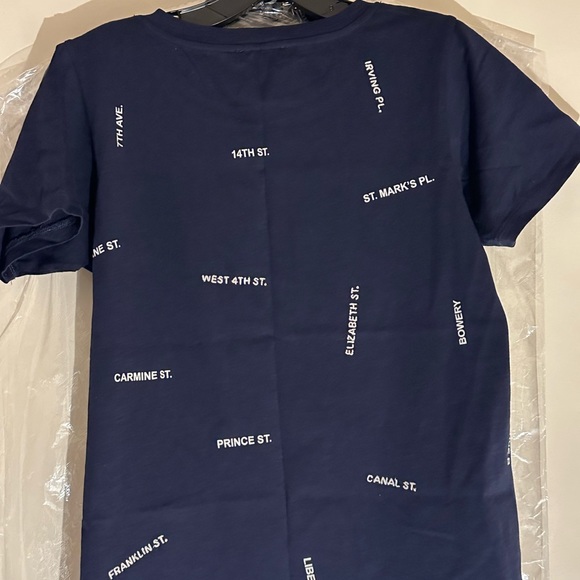 J. Crew New York Greenwich Village Streets T-shirt- Size Small- NWT - Picture 7 of 10